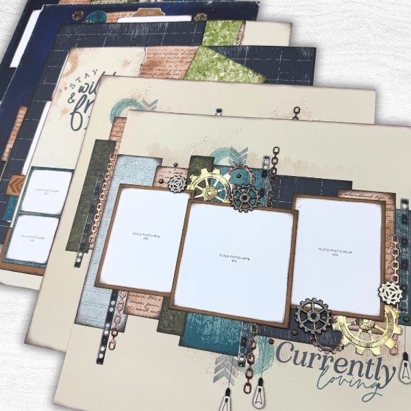 Gears & Textures Scrapbooking Workshop Guide