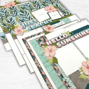 Tropical Travels Scrapbooking Workshop Guide