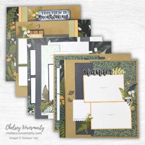 Moonlit Flora Scrapbooking Workshop Guide