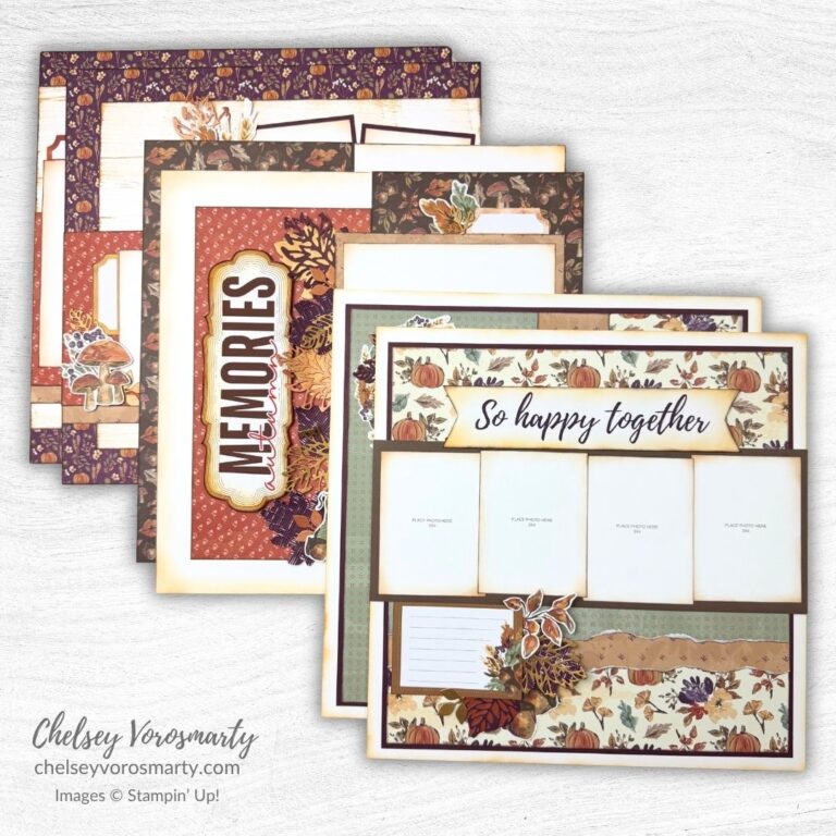 Autumn Opulence Scrapbooking Workshop Guide
